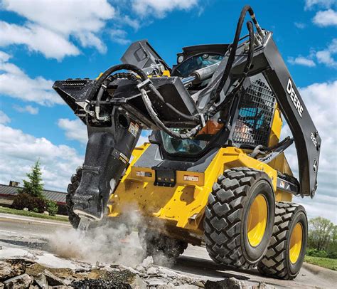 john deere skid steer breaker attachments|skid loader jack hammer attachment.